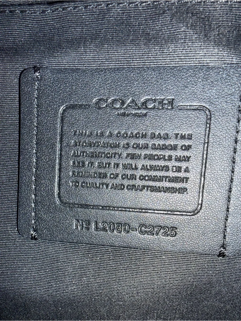 Coach Men's Messenger Bag in Black, Navy & Brown